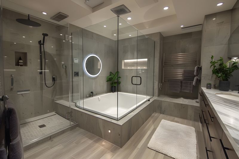 Space-Saving Bathtub Design